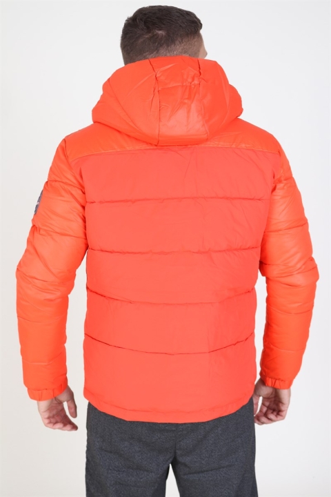 Jack & Jones Oscar Jacke Hood Cherry Tomata