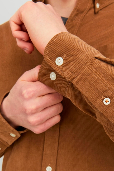 Jack & Jones Classic Cord Hemd L/S Otter