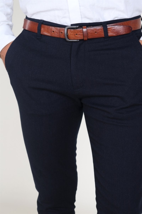 Tailored & Originals Nox Frederic Hose Navy Melange