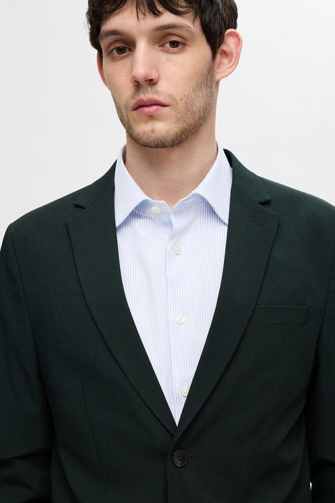 Selected Performance Stretch LS Shirt Cashmere Blue Stripe