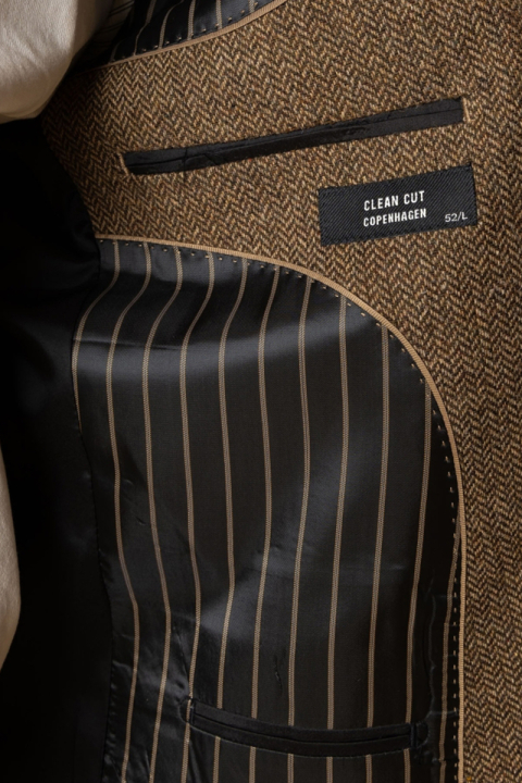 Clean Cut Copenhagen Marcello blazer Brown Melangè