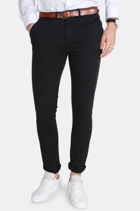 Kronstadt Daniel Stretch Chino Hose Black