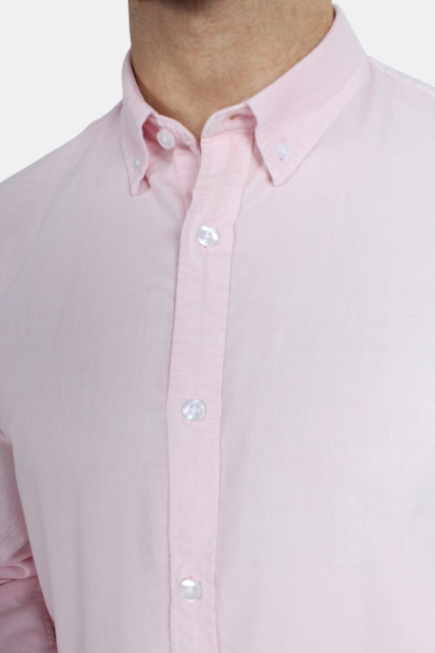 Kronstadt Johan Oxford Dyed Hemd Pink