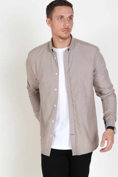 Tailored & Originals New London Hemd Sand