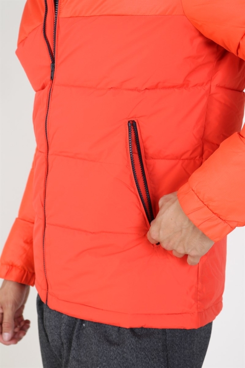 Jack & Jones Oscar Jacke Hood Cherry Tomata