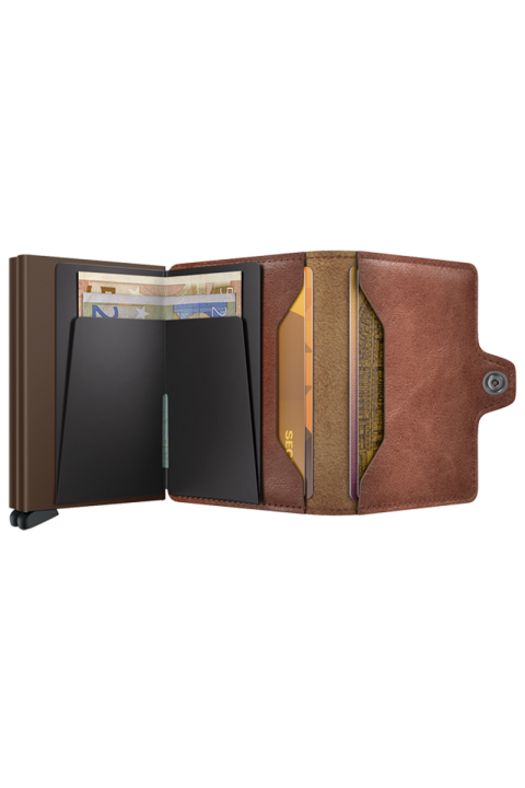 Secrid Twinwallet Cognac-Silver