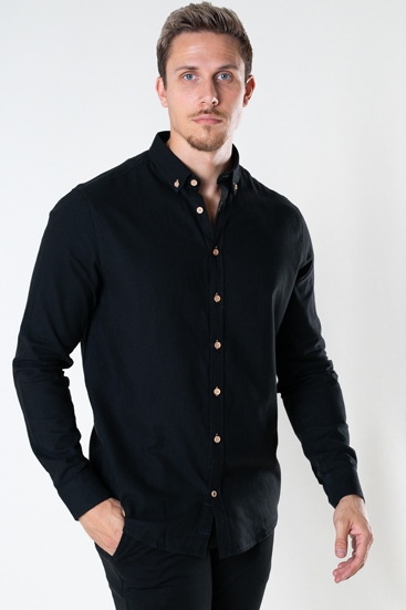 Kronstadt Johan Diego Cotton Hemd Black