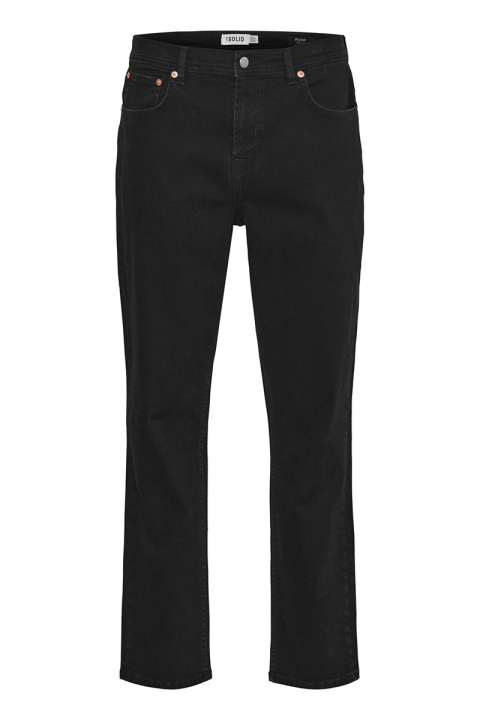 Solid Ryan Relaxed Fit Monty Black Denim