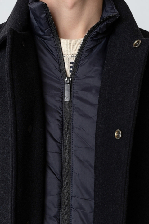 Clean Cut Copenhagen Hasting wool coat Dark Navy
