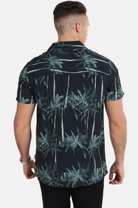 Redefined Rebel Robert Hemd Black Palm