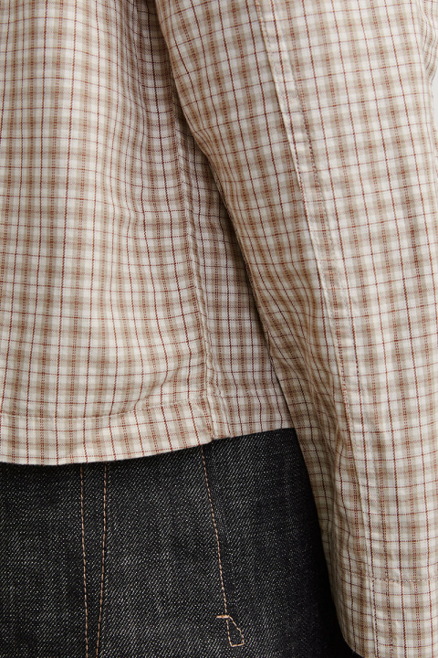 Jack & Jones Austin Loose Fit Check Shirt Crockery