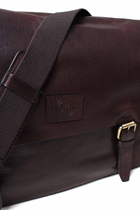 Saddler FinsbUhry Taske Dark Borwn 