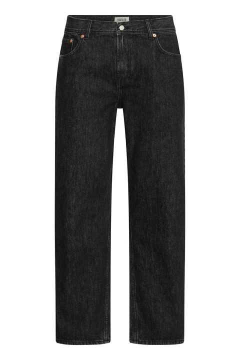Solid Ryan Relaxed Fit Black Denim