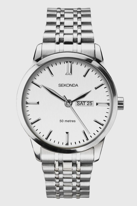 Sekonda 1664 Classic Stainless Steel Bracelet Uhr