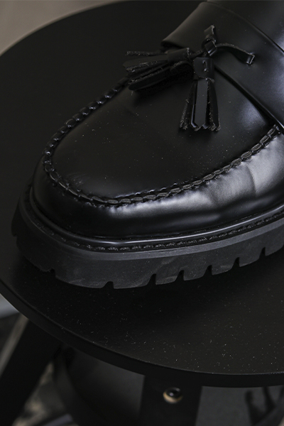 Liebhaveri Tassel Loafer Black