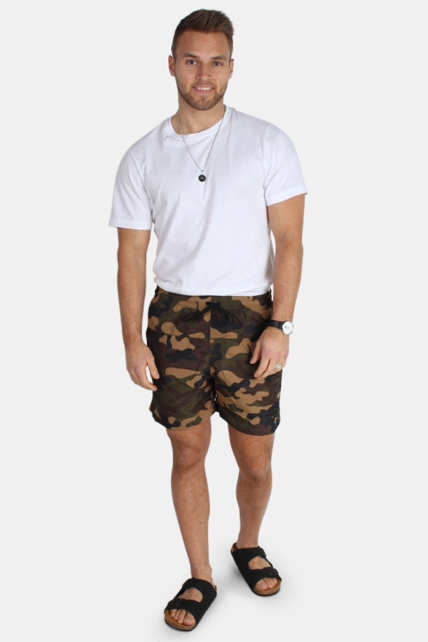 Urban Classics Camo Badehose woodcamo