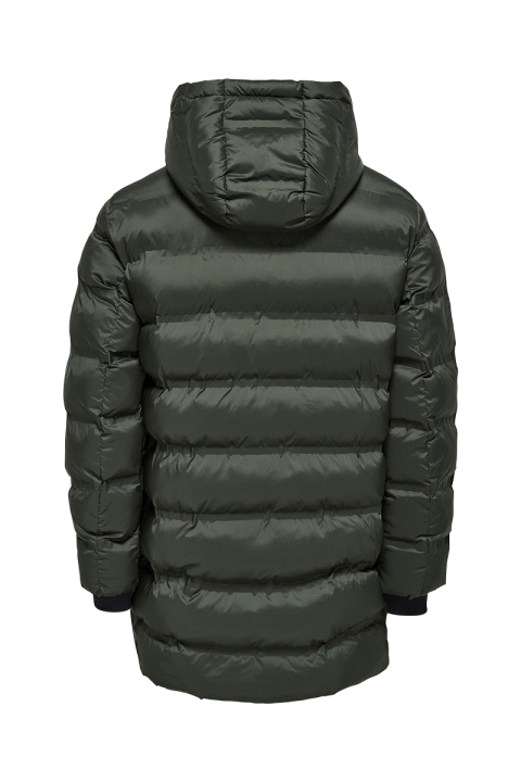 ONLY & SONS Union Seamless Puffer Coat Rosin