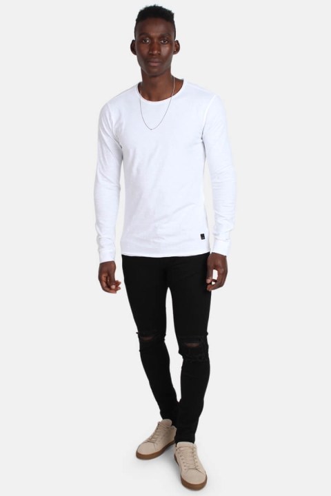 Gabba Filip Slub L/S T-Hemd White