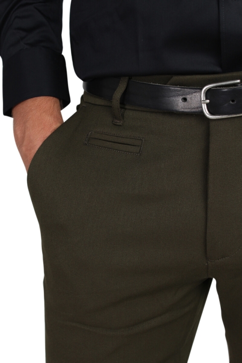 Les Deux Como Anzug Pants Kombu Green