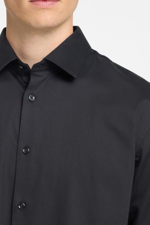 Selected Performance Stretch LS Shirt Black