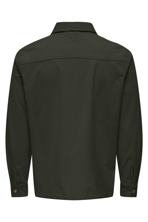 ONLY & SONS Tile Corduroy Shirt Rosin