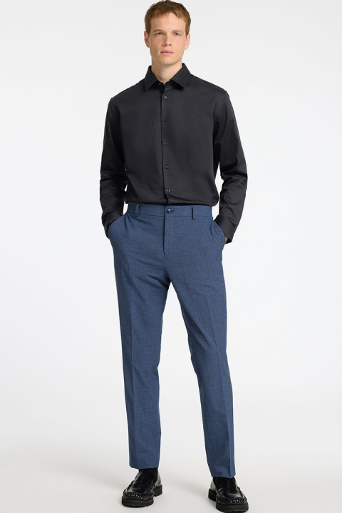 Selected Performance Stretch LS Shirt Black