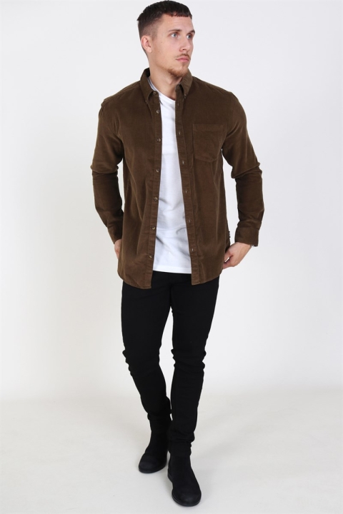 Only & Sons Georg Solid CordUhroy Kangaroo