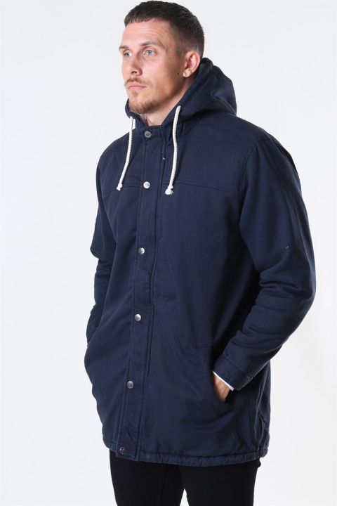 Denim Project Teddy Parka Jacke Navy