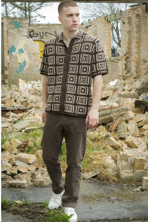 Jack & Jones Chris Relaxed Fit Cooper 900 Chocolate Brown