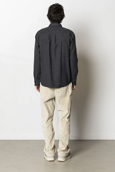 Fat Moose Frank flannel shirt Dark Grey