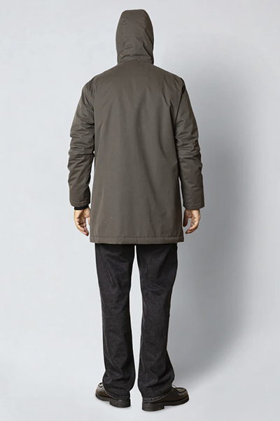 Fat Moose Sailor Long Jacket Beetle Green