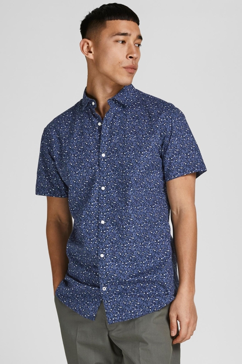 Jack & Jones JPRBLASUMMER BLACKPOOL Hemd S/S SN Navy Blazer