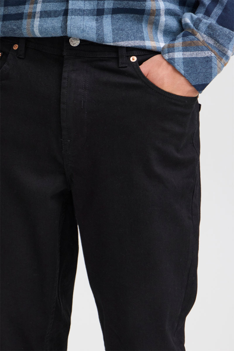 Solid Ryan Relaxed Fit Monty Black Denim