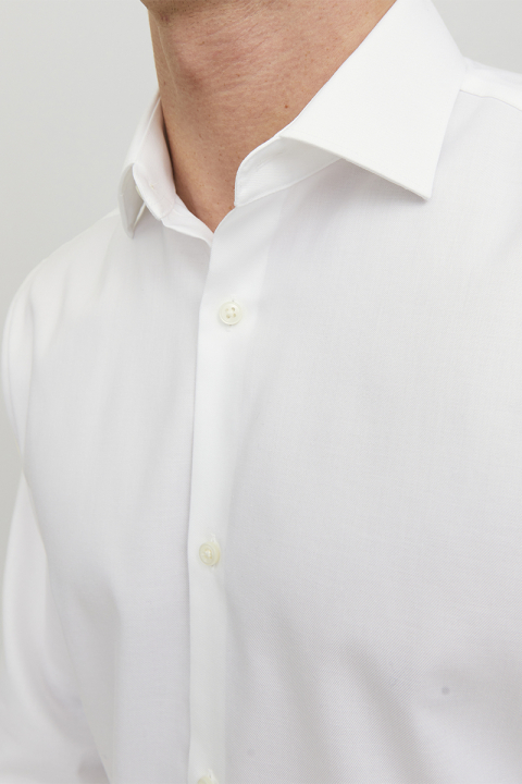 Jack & Jones Parker Wrinkle Resistant Shirt LS White