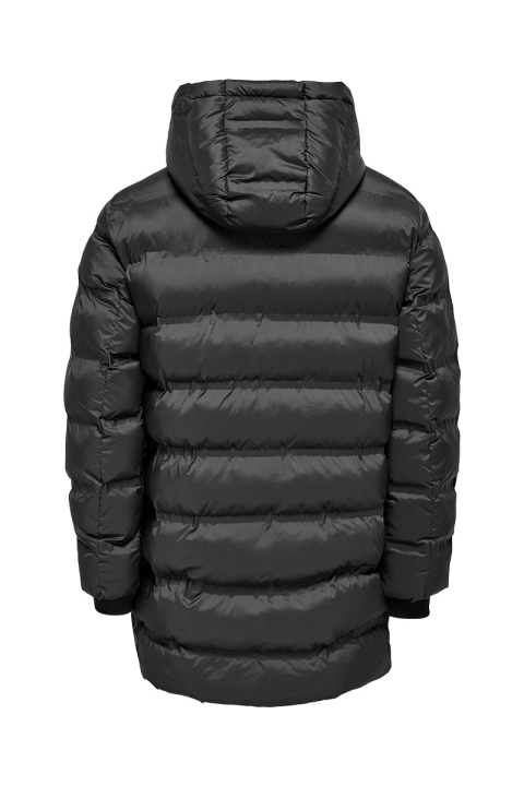 ONLY & SONS Union Seamless Puffer Coat Black