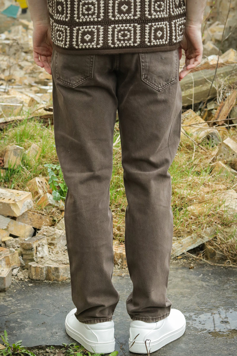 Jack & Jones Chris Relaxed Fit Cooper 900 Chocolate Brown