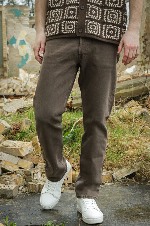 Jack & Jones Chris Relaxed Fit Cooper 900 Chocolate Brown