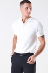 Jack & Jones Blabristol Stricken SS Polo Blanc de Blanc