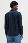 Jack & Jones Summer Linen Hemd LS Navy Blazer
