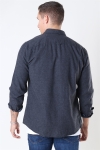 Only & Sons Edin LS Flannel Twill Hemd Black
