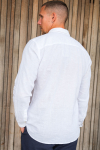 ONLY & SONS Caiden LS Linen Hemd  White