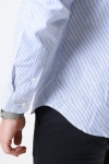 Selected Collect Hemd White/Light Blue Stripe