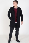 Selected Brove Wollmantel Black