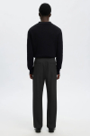 Selected Robert Straight Fit String Pants Black