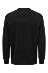 ONLY & SONS Malik Crew Neck Knit Black
