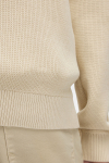Selected Dane Structure Knit Full Zip Oatmeal