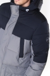 Urban Classics Puffer Parka Jacke Asphalt/Black
