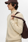 Selected Dane Structure Knit Full Zip Oatmeal