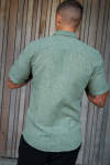 ONLY & SONS Caiden SS Linen Hemd Swamp