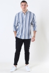 Clean Cut Sälen 146 LS Hemd Blue/Off White